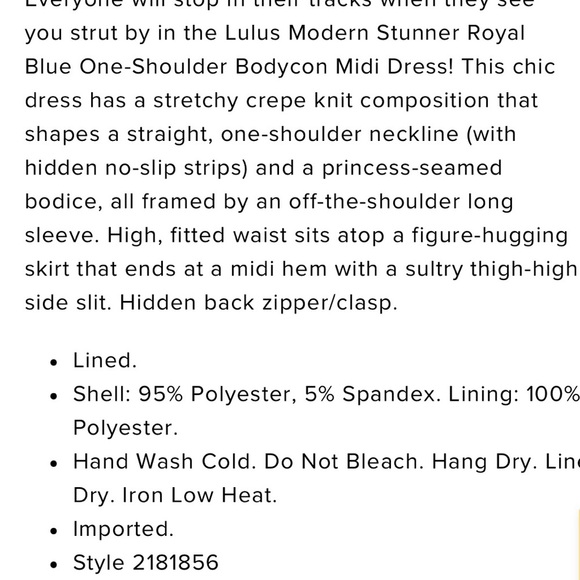 NWT Lulus dress - Picture 5 of 7